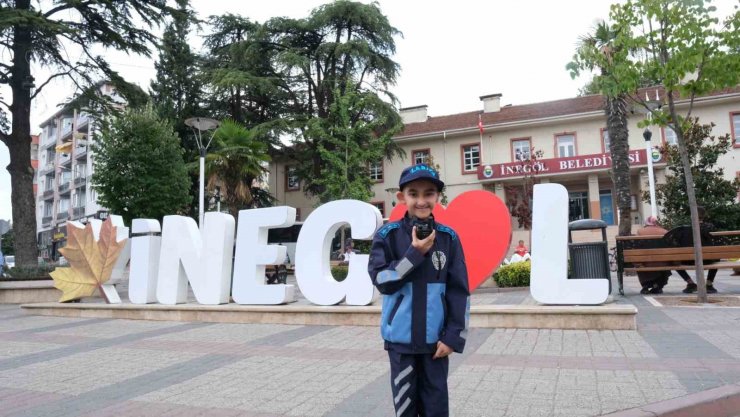 Mehmet Kaan’ın hayalini İnegöl zabıtası gerçekleştirdi