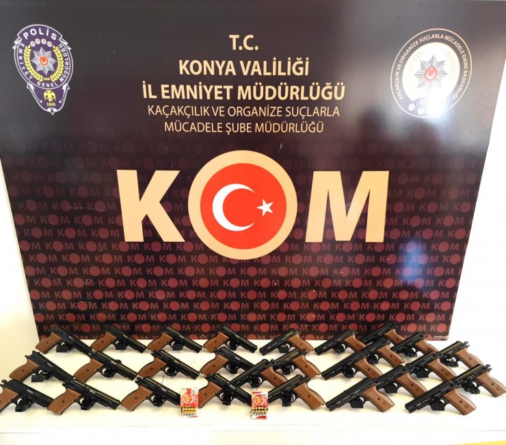 Konya’da kaçakçılara operasyon: 4 gözaltı