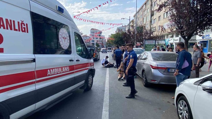 Çorlu’da trafik kazası: 2 yaralı