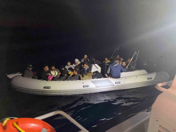 Fethiye’de 29 düzensiz göçmen yakalandı