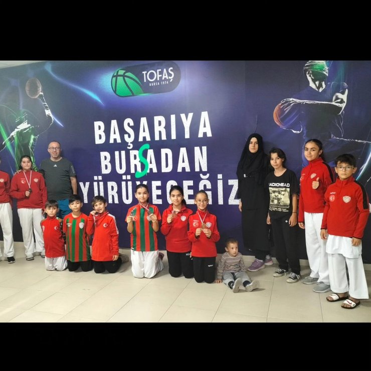 Osmaneli Karate Takımı madalyalarla döndü