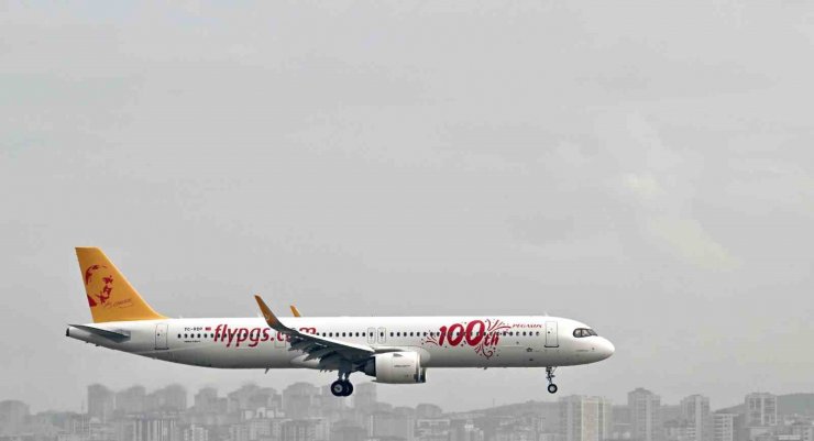 Pegasus, 100. uçağı ‘Cumhuriyet’i teslim aldı