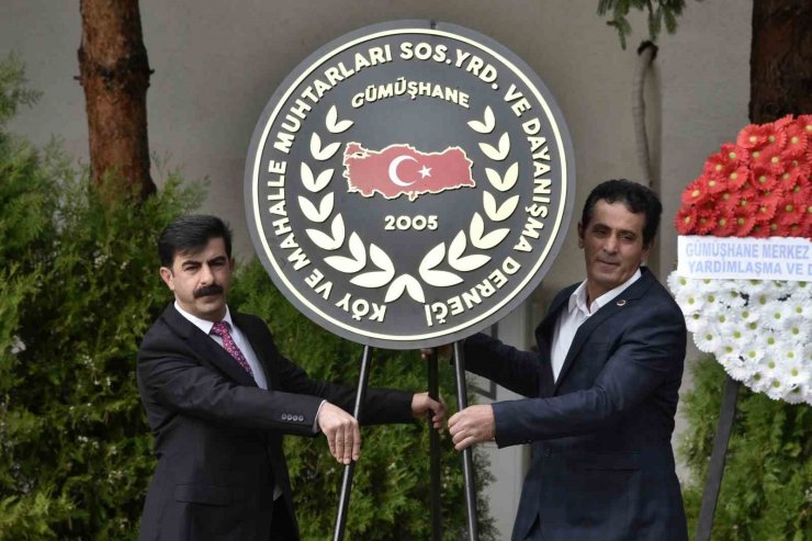 Gümüşhane’de Muhtarlar Günü kutlandı