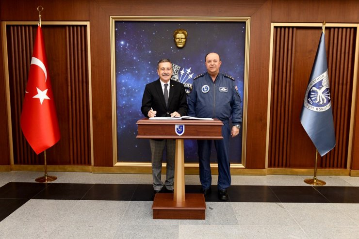 Başkan Ataç’tan Orgeneral Güneykaya’ya ziyaret