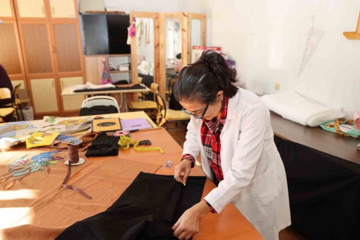 Toroslar’da eğitim ve üretim bir arada