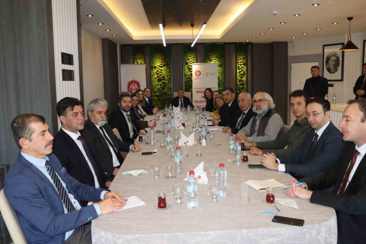 Niğde’de Ortak Akıl Buluşmaları’nın ilki gerçekleştirildi