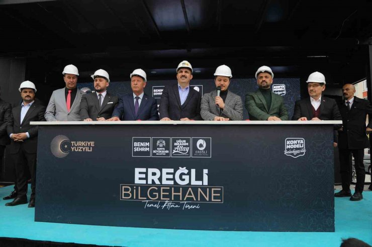 Başkan Altay Ereğli’de Bilgehane temeli attı