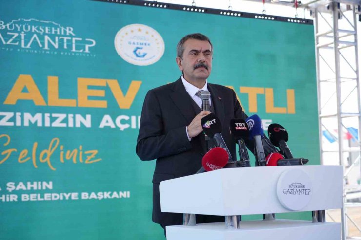 Bakan Yusuf Tekin: "Bu merkez, Alev Alatlı misyonunun ve düşüncelerinin hayata geçmesine katkı sağlayacak"