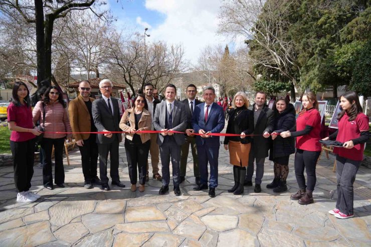 Muğla’da lise öğrencilerinden resim sergisi