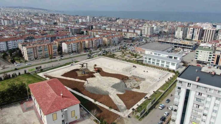 Atakum Kent Meydanı ’Kütüphane Parkı’ oluyor