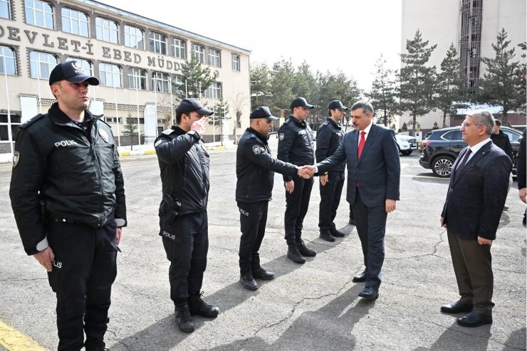 Vali Çiftçi’den Polis Meslek Eğitim Merkezi’ne ziyaret