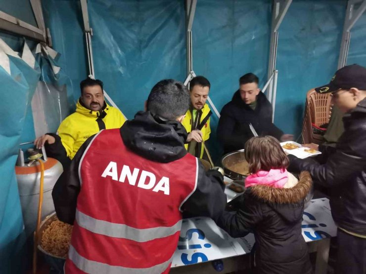 600 vatandaşın iftarı ANDA’dan