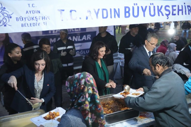 Başkan Çerçioğlu Nazilli’de iftarda vatandaşlarla buluştu