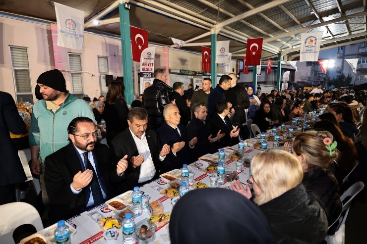 Başkan Zolan iftar yemeğinde vatandaşlarla buluştu