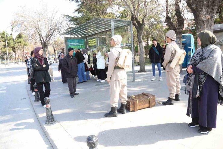 Çat Kapı Tiyatro Oyunu ile Çanakkale ruhu Meram’da can buldu