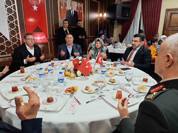 Kars’ta şehit aileleri ve gaziler iftarda buluştu