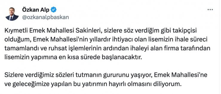 Odunpazarı Belediye Başkan Adayı Özkan Alp’ten ’32 derslikli okul’ müjdesi