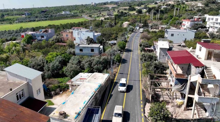 Toroslar’daki yol çalışmaları tamamlandı