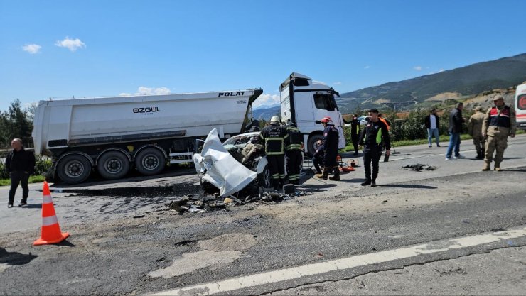 Gaziantep’te feci kaza: 2 ölü, 2 yaralı