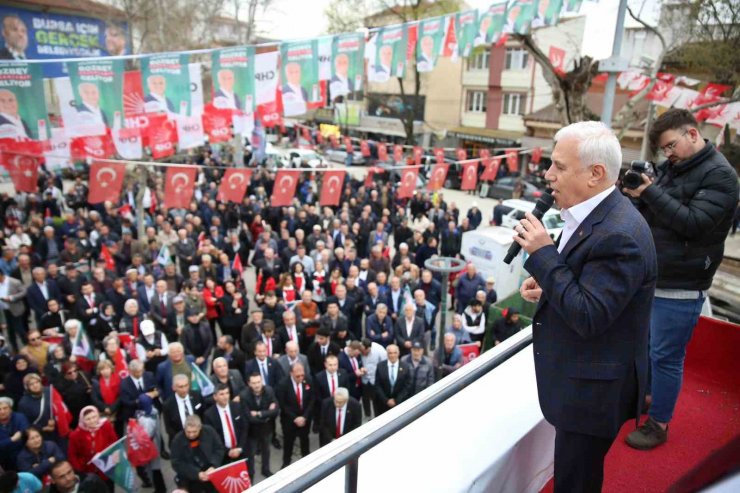 Bozbey’in Yenişehir Halk Buluşması mitinge dönüştü