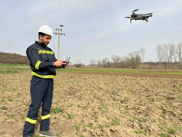 Leylek yuvalarına dronlu takip