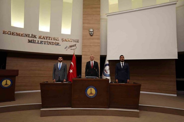 Şahinbey’de yeni dönemin ilk Meclis Toplantısı yapıldı