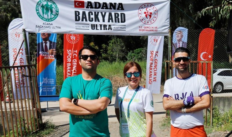 Adana’da Backyard Ultra Maratonu koşuldu