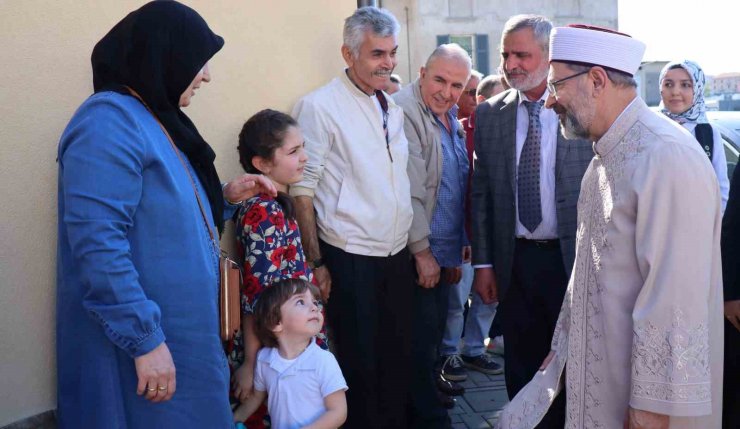 Başkan Erbaş: “Gazze’de yaşanan canavarlığı durdurmak için dünyanın insan olduğunu hatırlaması yeter”