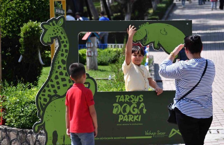 Tarsus Doğa Parkı ve Gençlik Kampı bayramda ziyaretçi akınına uğradı