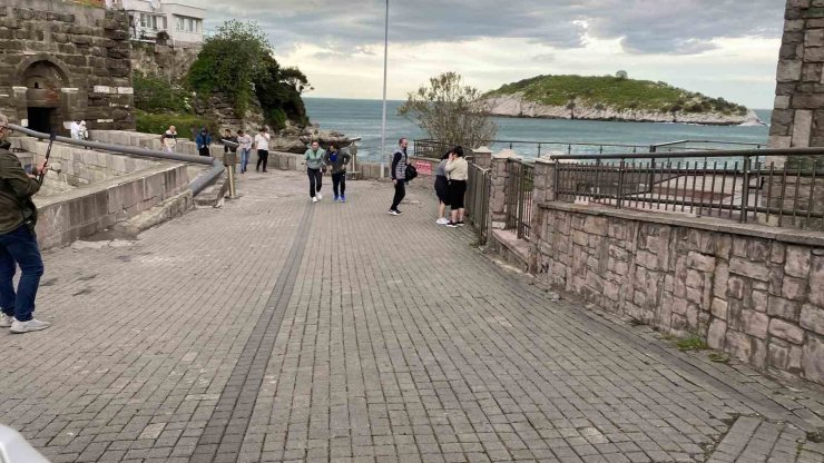 Amasra’da fırtına esareti