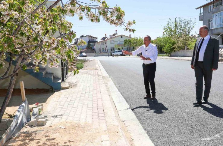 Başkan Kavuş’tan çalışmalara sıkı takip