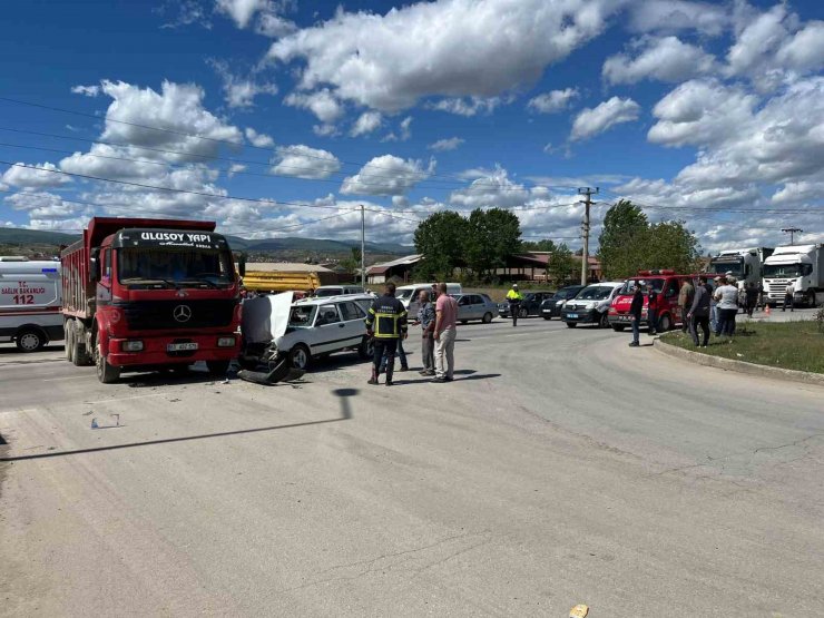 Tokat’ta trafik kazası: 4 yaralı