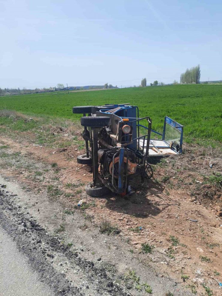 Konya’da minibüs ile patpat çarpıştı: 1 ölü