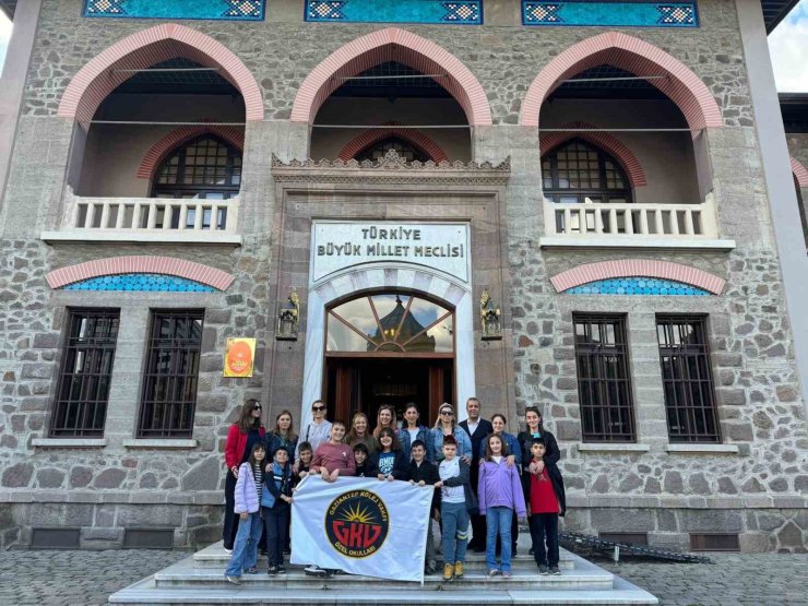 GKV Özel İlkokulu öğrencileri Ankara’yı mercek altına aldı