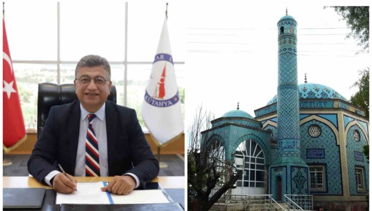 Rektör Kızıltoprak: "DPÜ, Çinili Camii’ni kendisine hayran bırakacak bir yapıya dönüştürmek için var gücüyle çalışmaktadır"