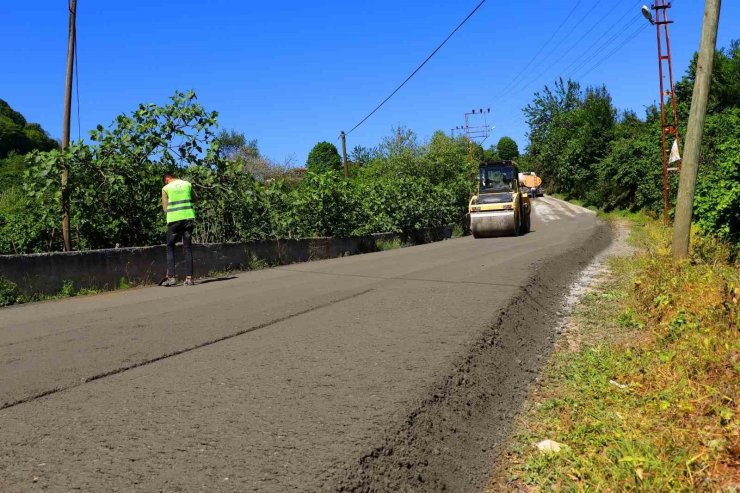 Ordu’da ulaşım yatırımları devam ediyor