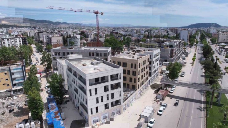 Adıyaman’da rezerv alandaki binalar şehre yeni bir görünüm kazandırıyor