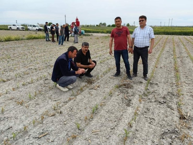 Konya’da ekili alanlarda incelemeler sürüyor