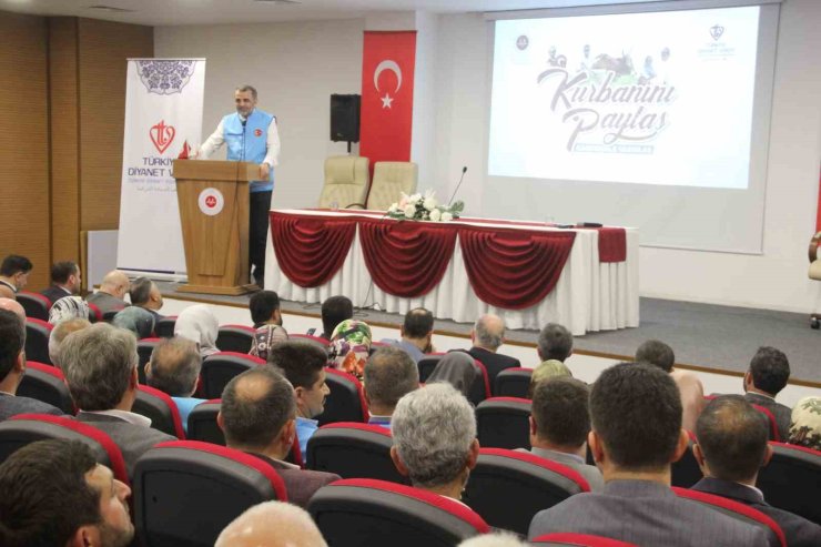 Ordu’da vekalet yoluyla kurban kesimi toplantısı