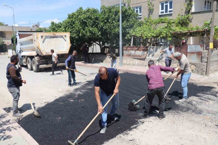 Siirt’te asfalt ve onarım çalışması başlatıldı