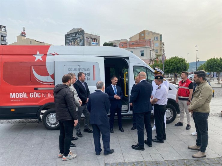 Mobil Göç Noktası Araçları Çanakkale’de