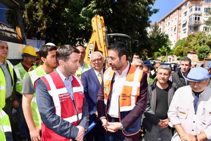 Beşiktaş Belediyesi altyapı çalışmalarına bir yenisini daha ekledi