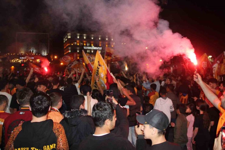 Kayseri’de Galatasaray coşkusu