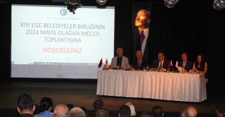 Başkan Günel, bir kez daha Kıyı Ege Belediyeler Birliği Encümen Üyeliğine seçildi