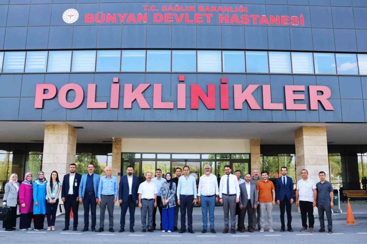 Bünyan’daki sağlık hizmetleri yerinde değerlendirildi