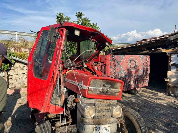 Tavşanlı’da trafik kazası: 1 yaralı