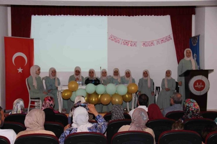 Muğla’da hafızlık kursu öğrencileri yıl sonu etkinliğinde buluştu