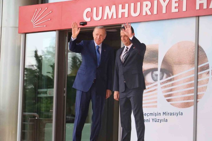 Cumhurbaşkanı Erdoğan 18 yıl sonra CHP’de