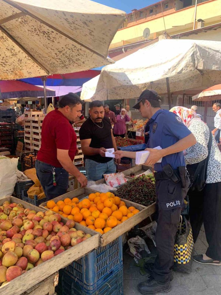 Karacasu’da sahte para bilgilendirmesi