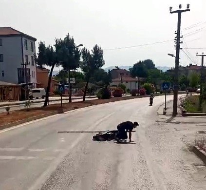 Bartın’da ilginç kaza